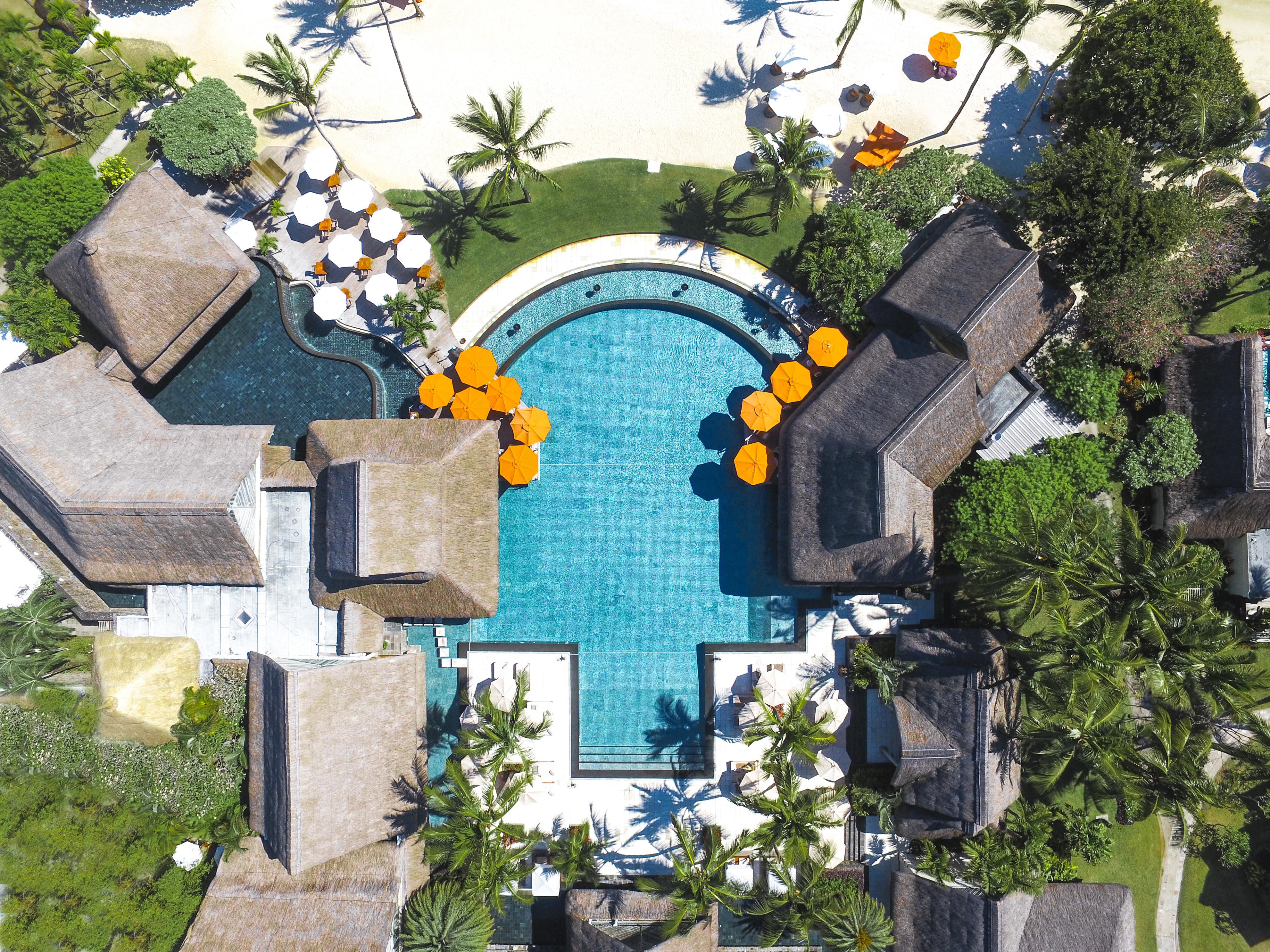 Constance Prince Maurice Post of Flacq Exterior foto Aerial view of the resort