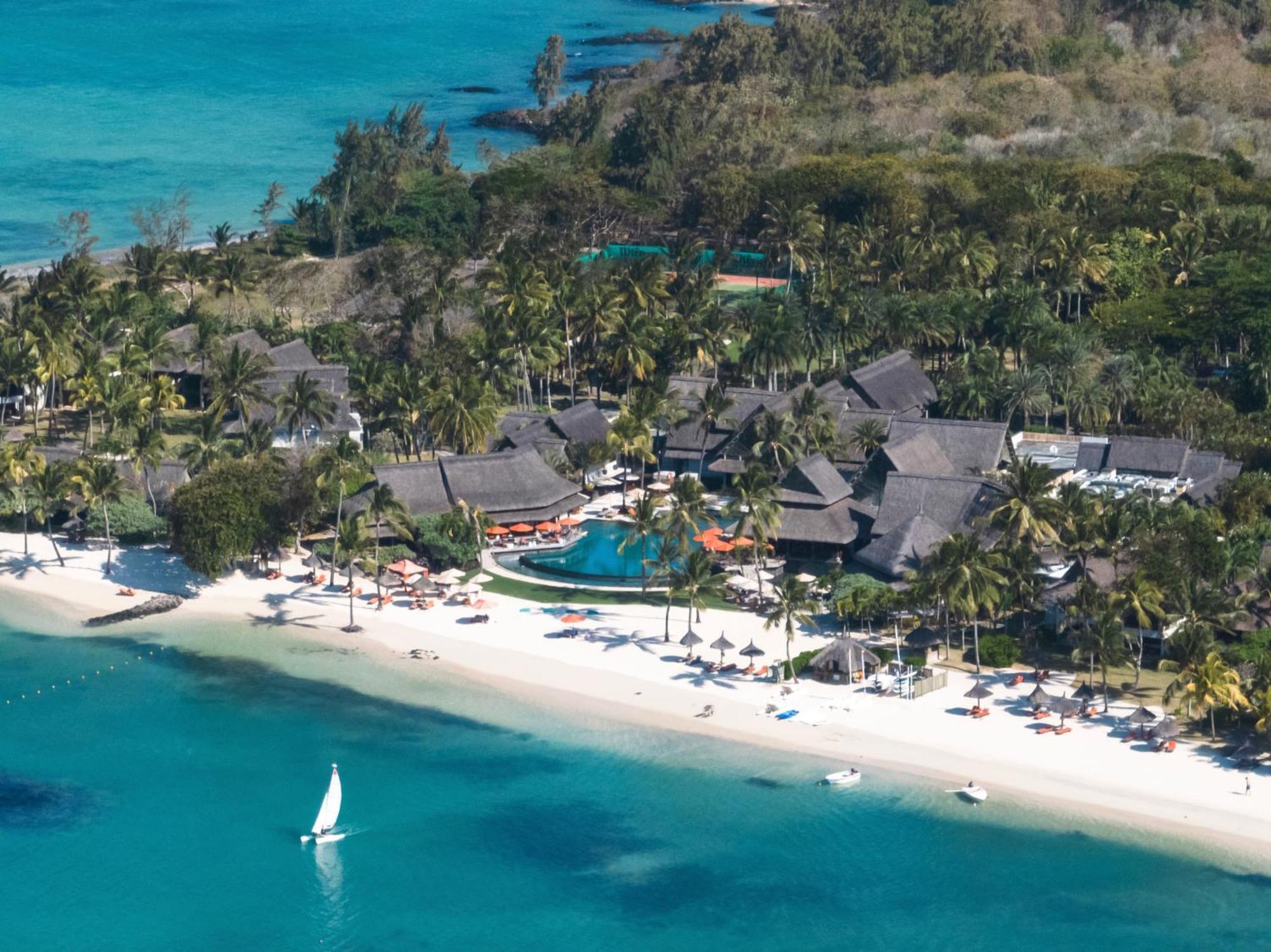Constance Prince Maurice Post of Flacq Exterior foto Aerial view of the resort