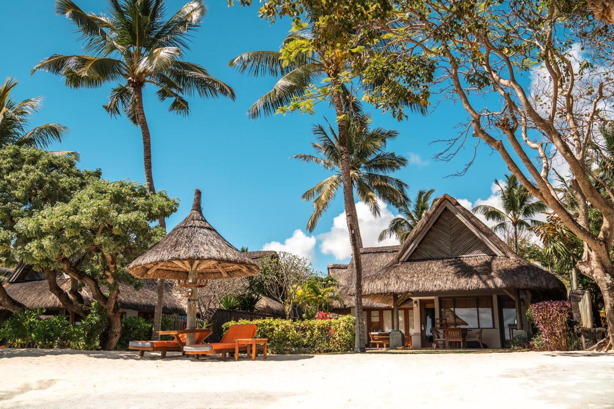 Constance Prince Maurice Post of Flacq Exterior foto Beach bungalows at the resort